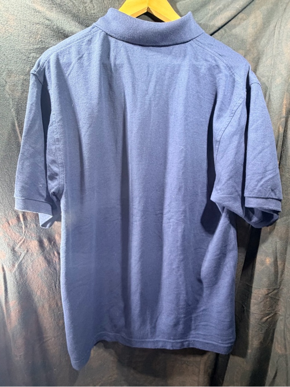 Port Authority Deep Blue Collared Polo - Picture 2 of 6